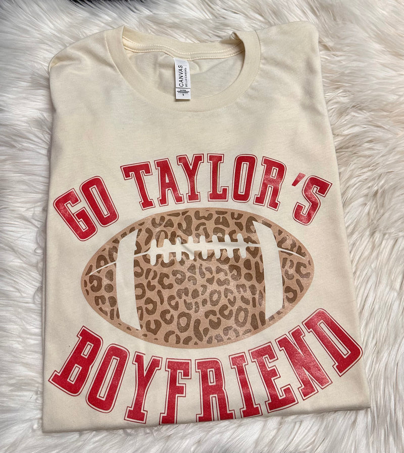 Go Taylor’s Boyfriend Leopard Football