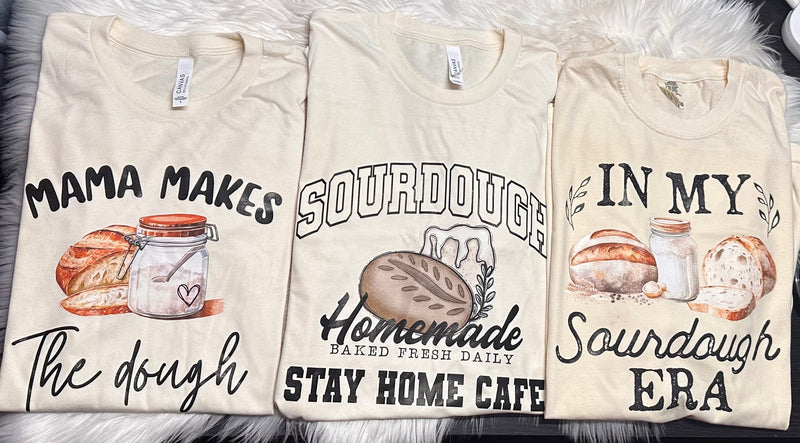 Stay Home Cafe Sourdough Tee