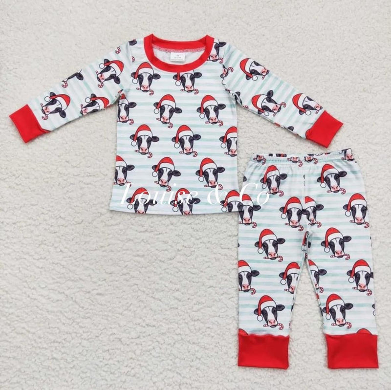 Moo-ey Christmas Pajamas - Pre Order
