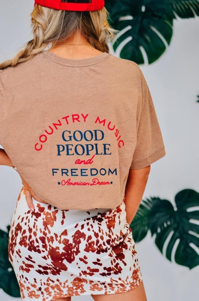 Country music, Good people & freedom - Pre Order