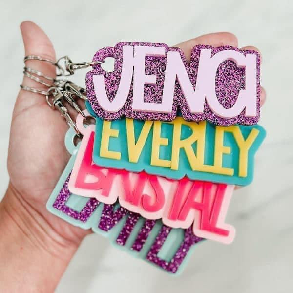 Cutest custom acrylic keychains - Pre Order