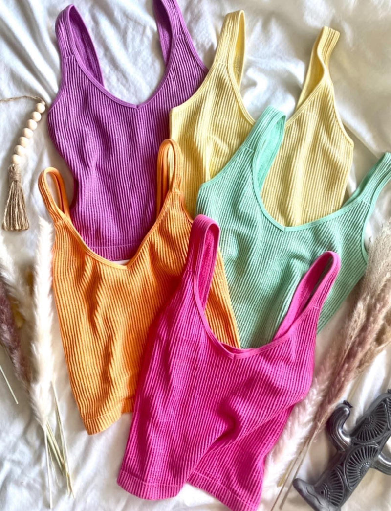 Crop Bralette Tank - Pre Order