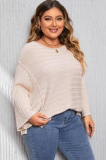 Cream Glam Pleated Sleeve Top - Pre Order