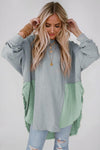 Contrast Drop Shoulder Sweatshirt - Pre Order