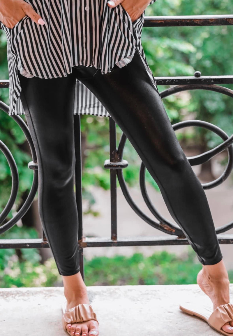 Jess Lea's Faux Leather Leggings