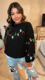 Noel Christmas Lights Sweater - Pre Order
