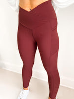 Fall Ribbed Sculpting Leggings - Pre Order