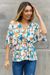 Fall Abstract Top - Pre Order