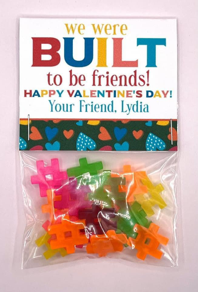 We were built to be friends Valentines Day Gift - Pre Order