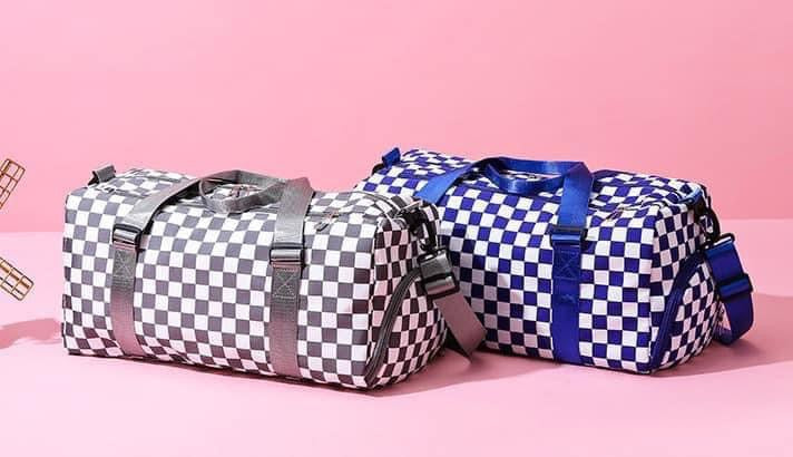 Checkered Duffle - Pre Order