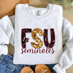 Game Day Faux Sequin Tee & Pullover - Pre Order