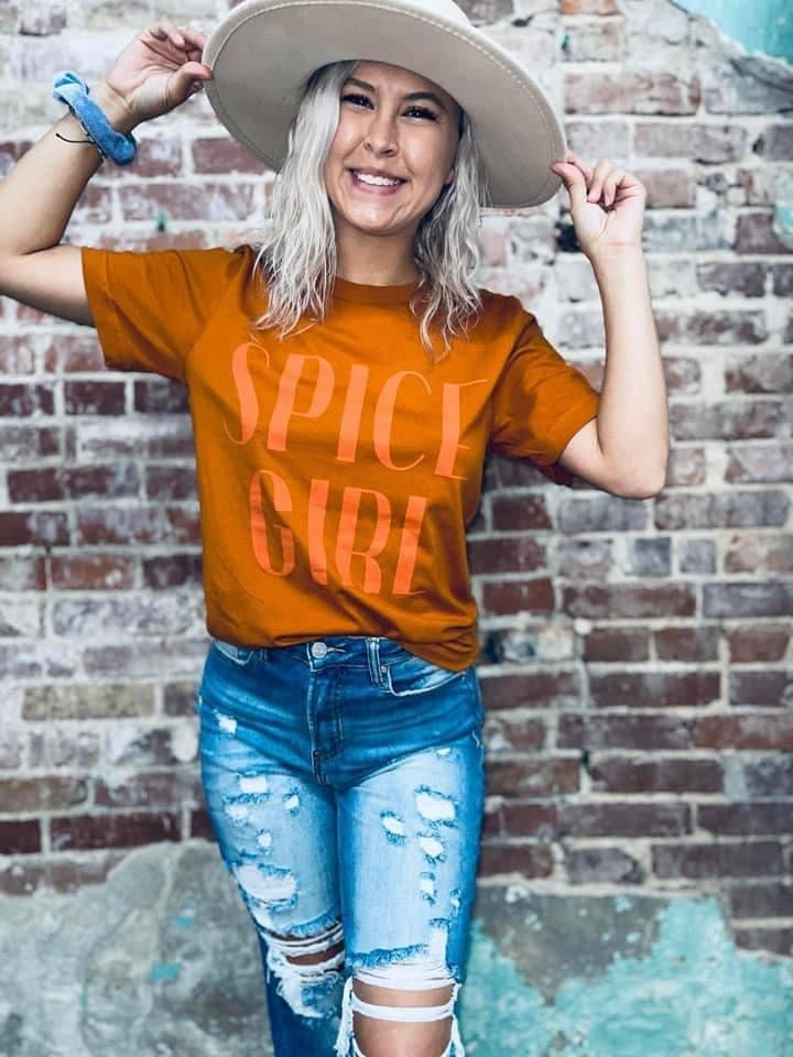 Friday the 13th sale - Spice Girl Tee Large