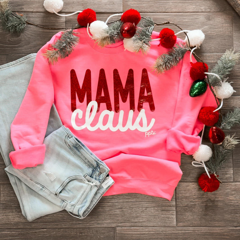 Mama Claus on Pink - Pre Order