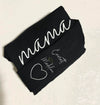 PREORDER: Embroidered Mama Sweatshirt in Six Colors (Two Custom Sleeves)