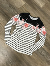 Flirty in Floral Casual Long Sleeve
